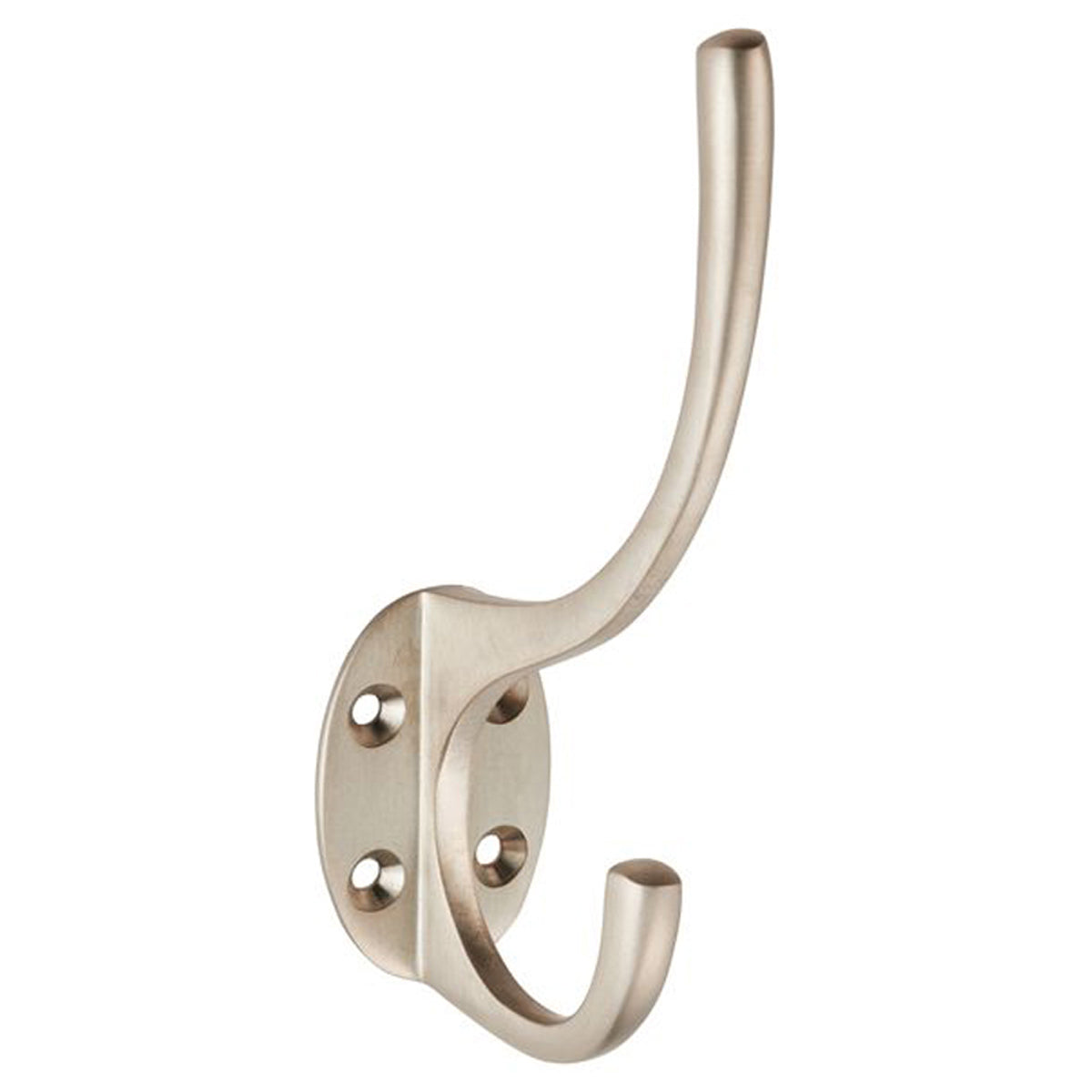 HAT+COAT HOOK 137x33x64 SNP AA25SN by CARLISLE BRASS
