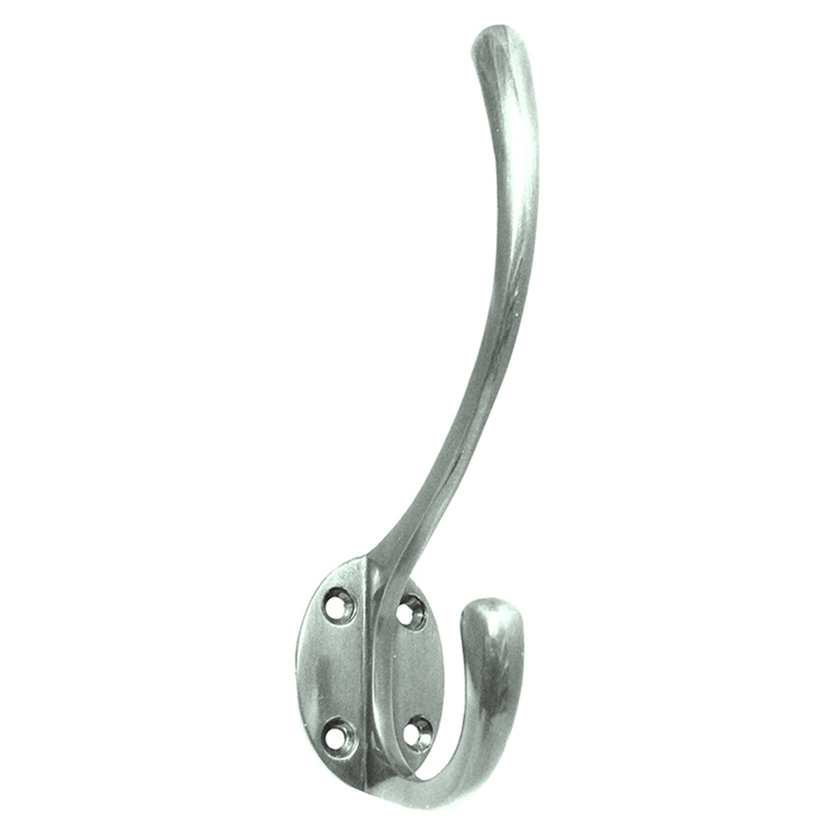 JEDO HAT+COAT HOOK SOLID 144x32x55 BRS/PCP