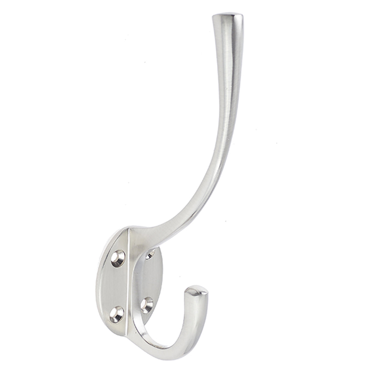 JEDO HAT+COAT HOOK SOLID 144x32x55 BRS/SNP