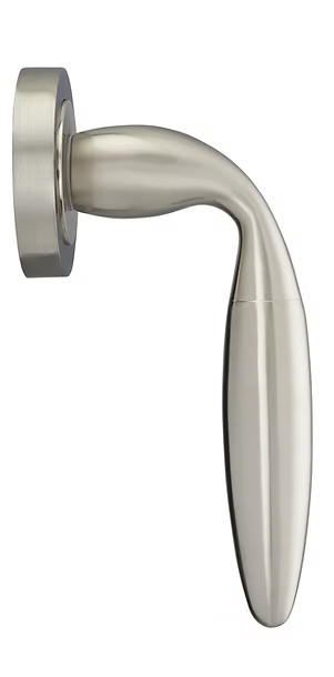 BULBUS LEVER HANDLE+ROSE 125x51 SNP