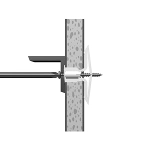 TOGGLER HOLLOW WALL ANCHOR+SCREW