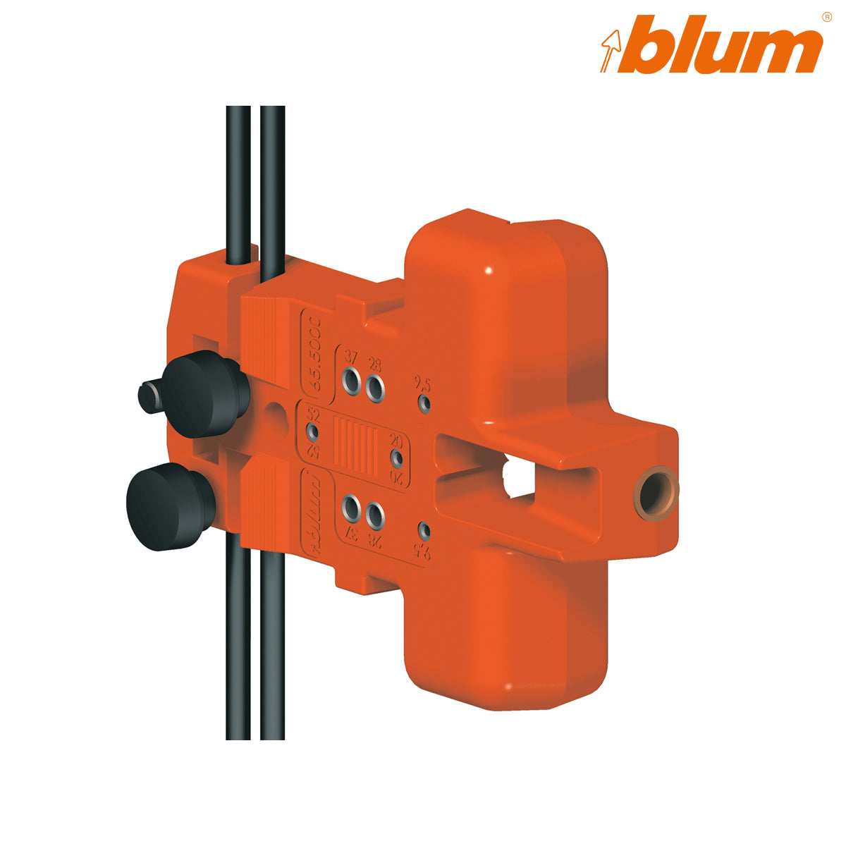 BLUM BLUMOTION DOOR DAMPER DRILLING TEMPLATE 65.5000