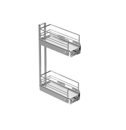 Kessebohmer 150mm Pullout, Classic Chrome by P.W.S.(DISTRIBUTORS) LTD.