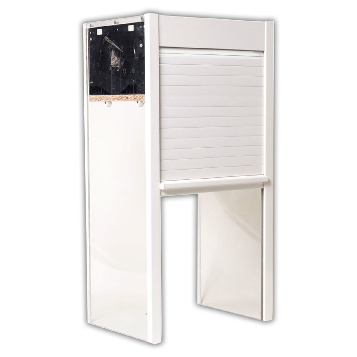 TAMBOUR DOOR KIT 0600x1450 S WHI