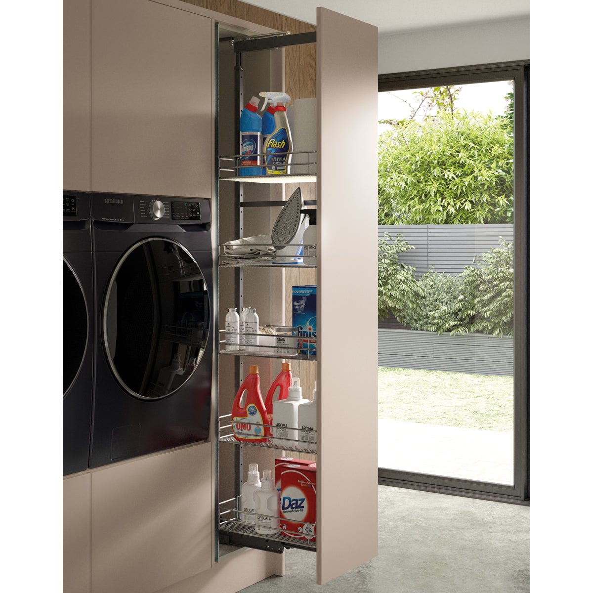 VS TAL LARDER PULL-OUT 1970-2150x400 SAPHIR PLAT