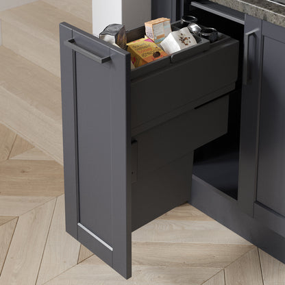 VS ENVI SPACE XX PRO S WASTE BIN 1x32L 1x1.2L 476x300 LVGY