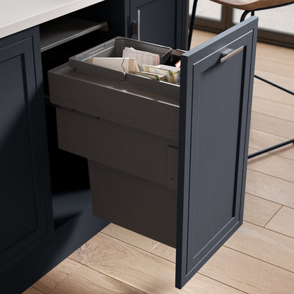 VS ENVI SPACE XX PRO S WASTE BIN 1x44L 476x400 LGY