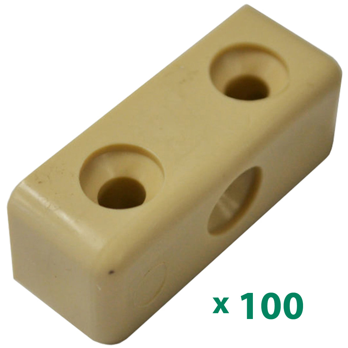 MODESTY BLOCK 3HOLE (14) MEDIUM OAK x0100