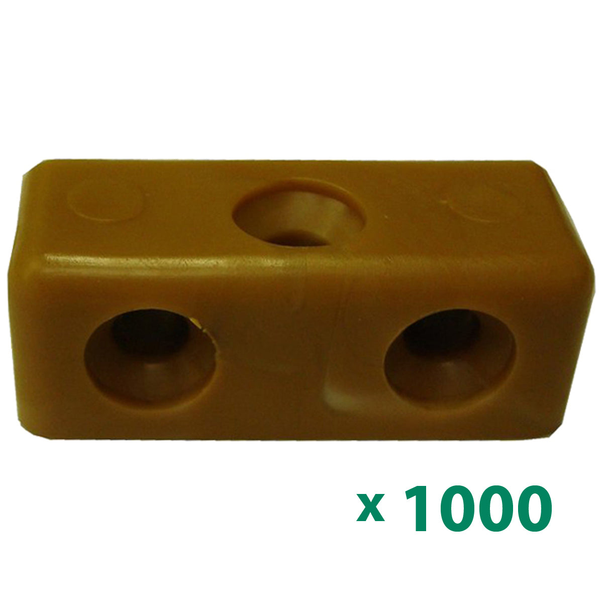 MODESTY BLOCK 3HOLE (12) TEAK x1000 – KD1701T