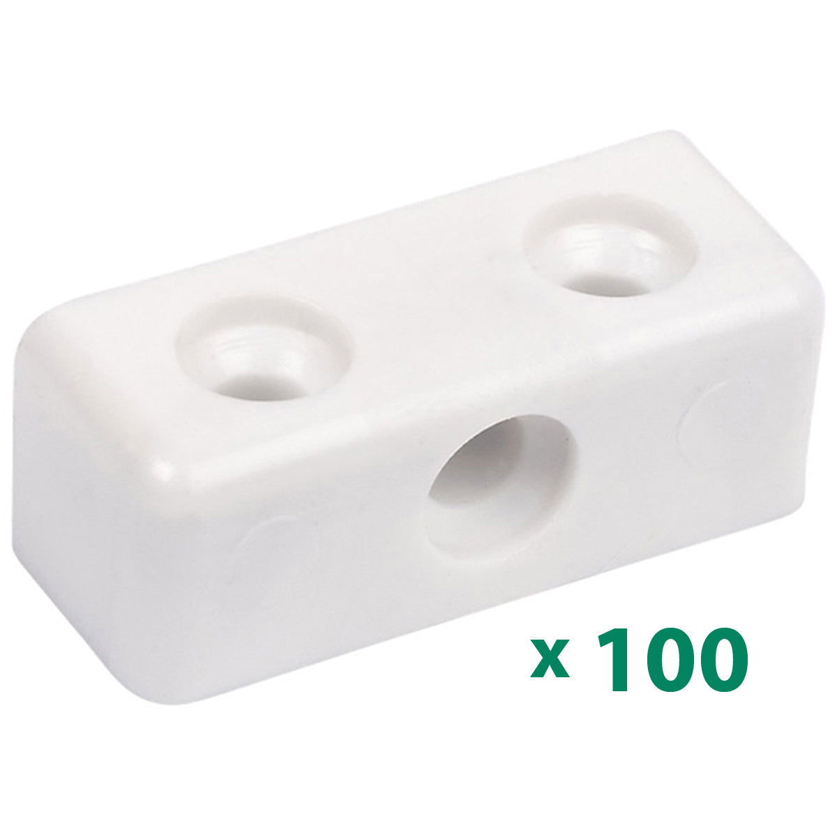 MODESTY BLOCK 3HOLE (01) WHITE x0100 – KD1701Z