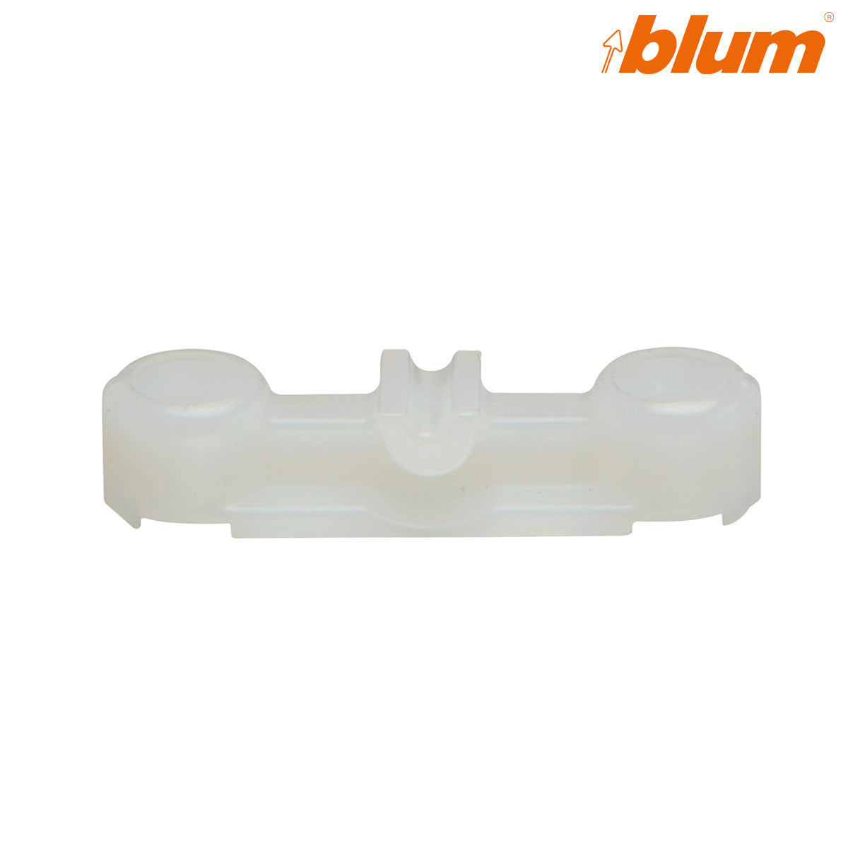 BLUM KNOCKDOWN CONNECTING PIECE SCREW-ON NYL/NAT