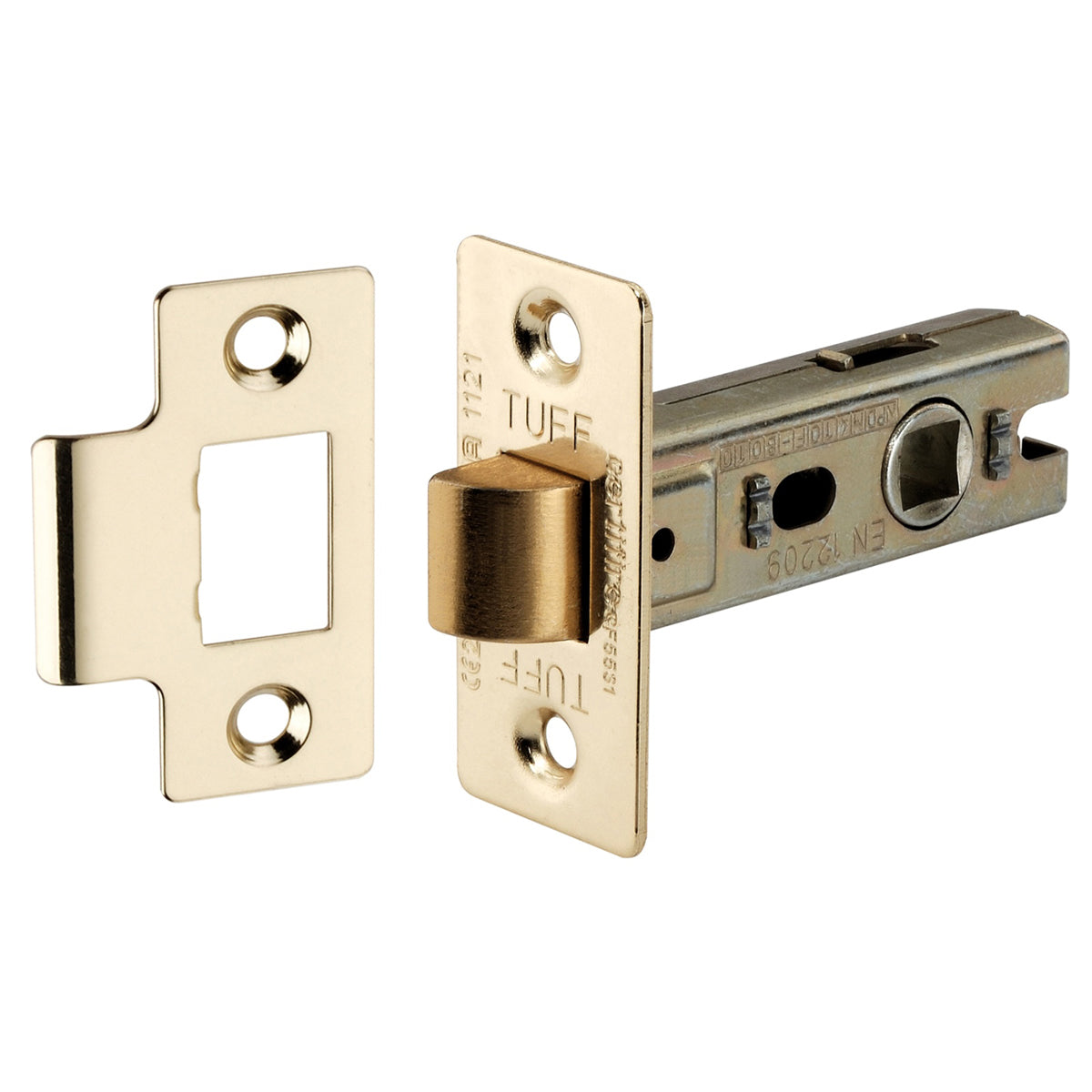 BOLT THROUGH TUBULAR LATCH CE 56x063 EBR by Spira Brass