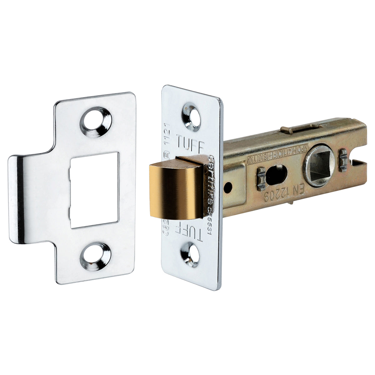 BOLT THROUGH TUBULAR LATCH CE 56x063 PNP by Spira Brass