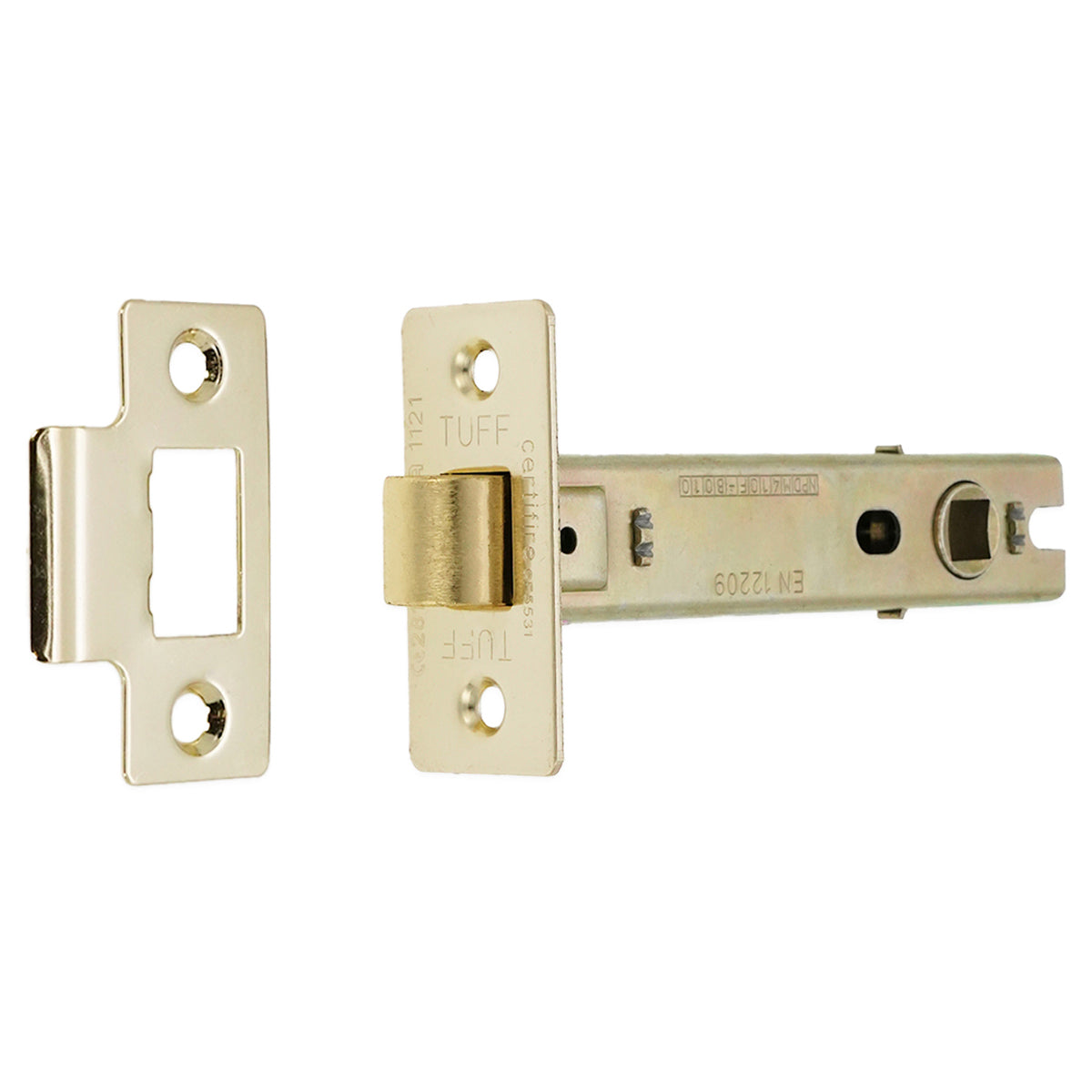 BOLT THROUGH TUBULAR LATCH CE 56x100 EBR by Spira Brass