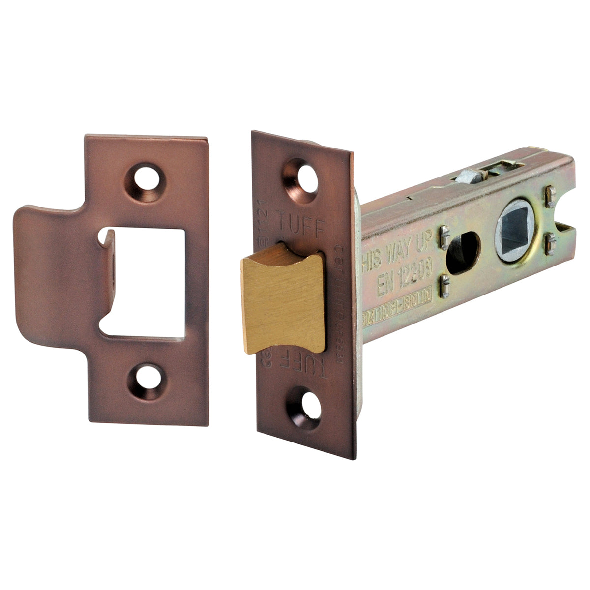HEAVY DUTY TUBULAR LATCH CE 60x102 AGBZ by Spira Brass