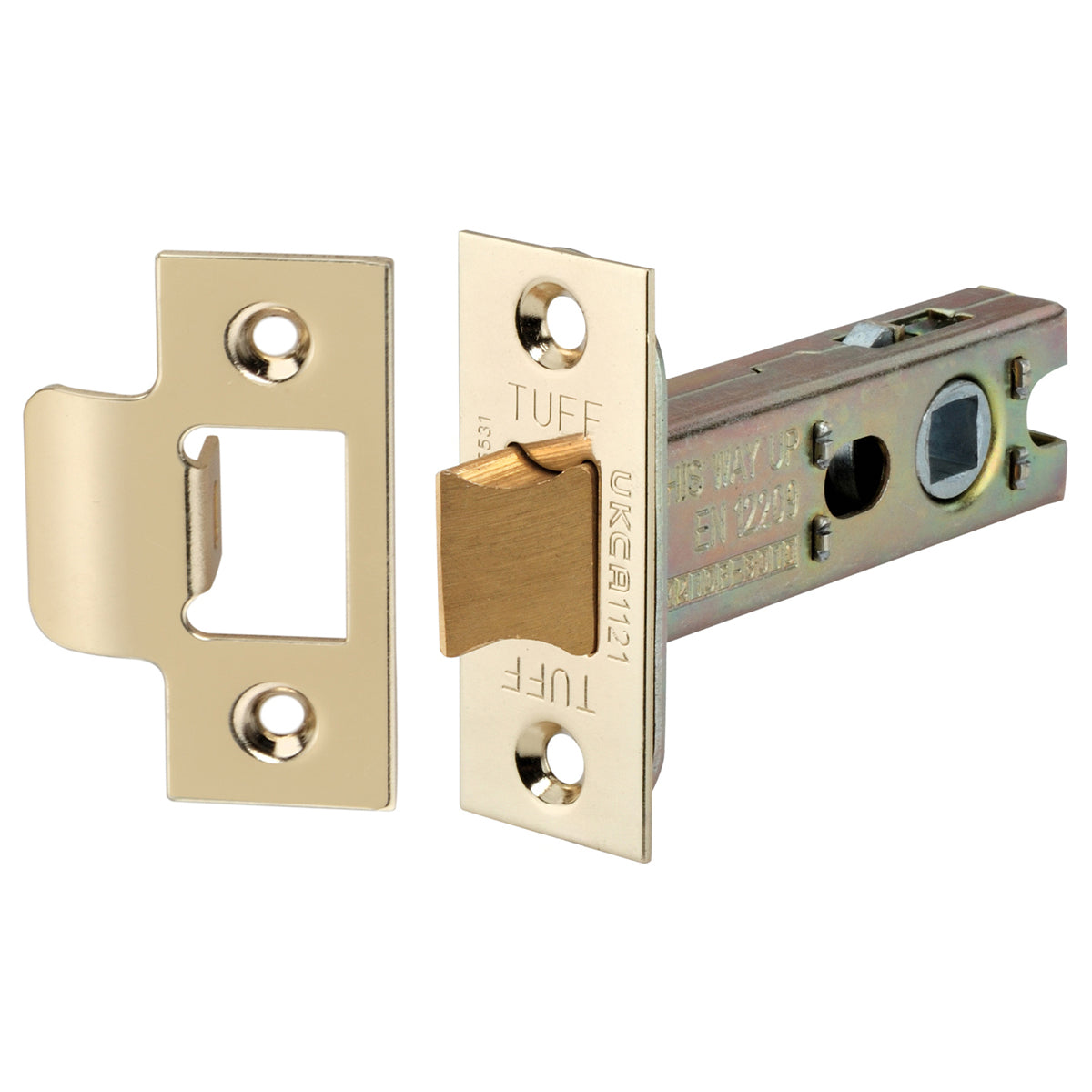 HEAVY DUTY TUBULAR LATCH CE 60x102 EBR by Spira Brass