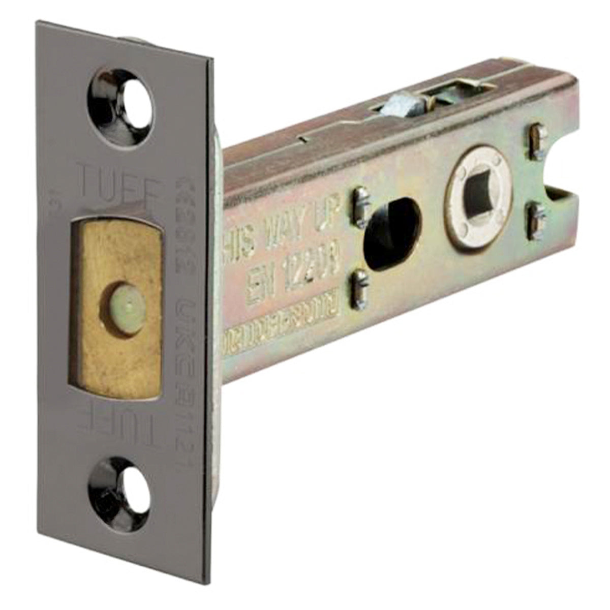 TUBULAR DEAD BOLT 56x102 BKN by Spira Brass