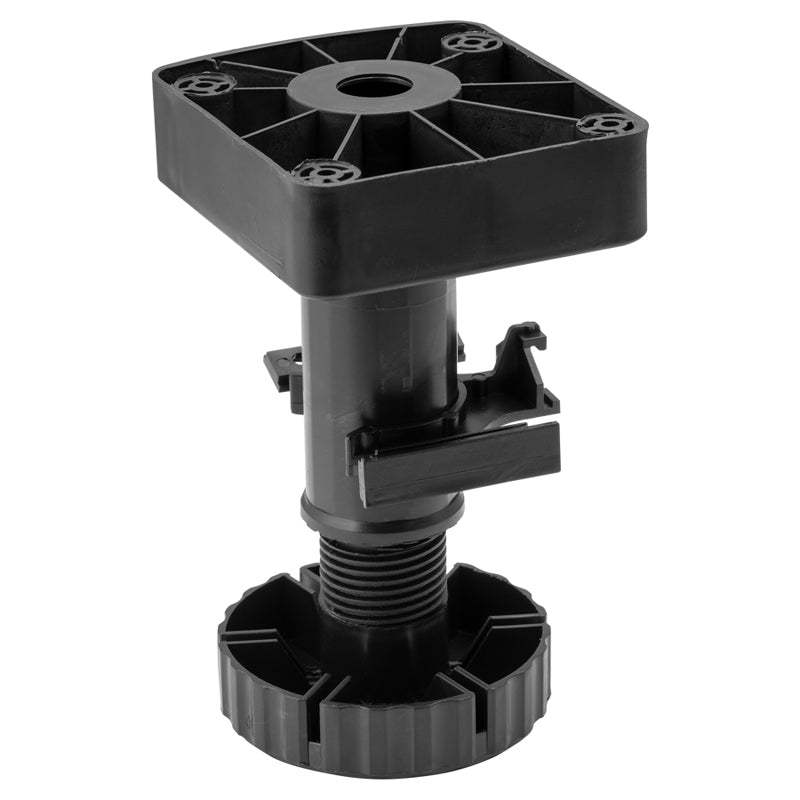 PEMS CARCASE LEGS 100 BED PL/BLK