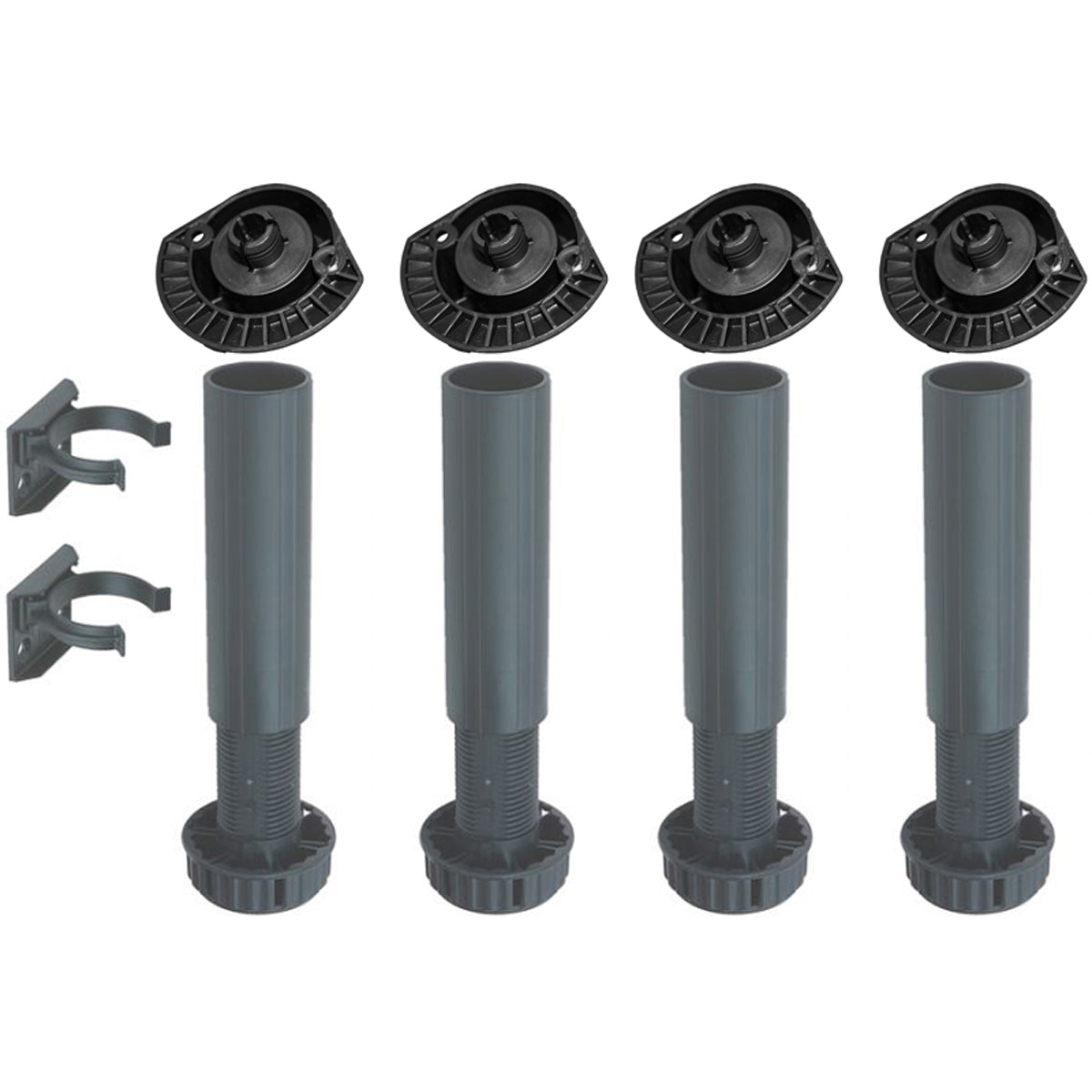 PEMS CARCASE LEGS 150 PL/BLK BANG-IN