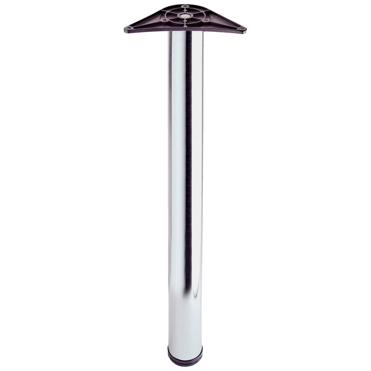 BREAKFAST BAR LEG ADJ 100KG D60x1100 ST/PCP by ROTHLEY BURN LTD