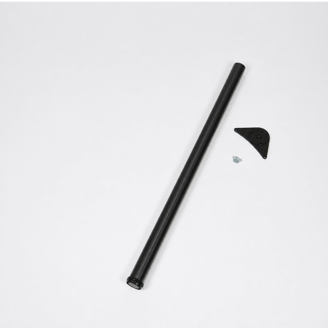 BREAKFAST BAR LEG ADJ D60 x 870 BLACK by ROTHLEY BURN LTD