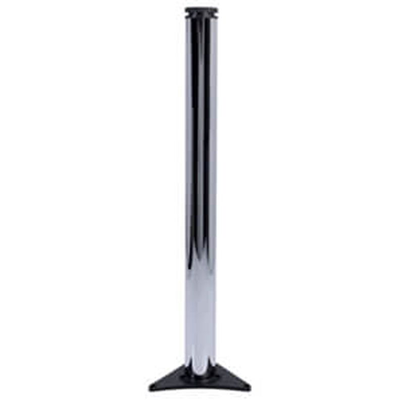 Breakfast Bar Leg Ø80×870mm — Polished Chrome