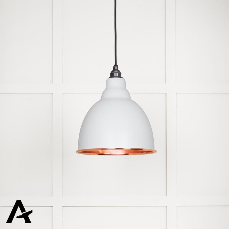 BRINDLEY PENDANT SMOOTH 260x270 COP/FLOCK by MARCHES (ANVIL) ARCHITECTURAL HARDWARE