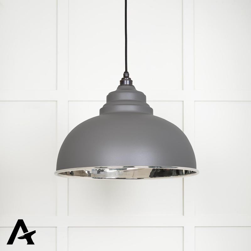 HARBORNE PENDANT SMOOTH 400x270 PNP/BLUFF - 49505BL by MARCHES (ANVIL) ARCHITECTURAL HARDWARE
