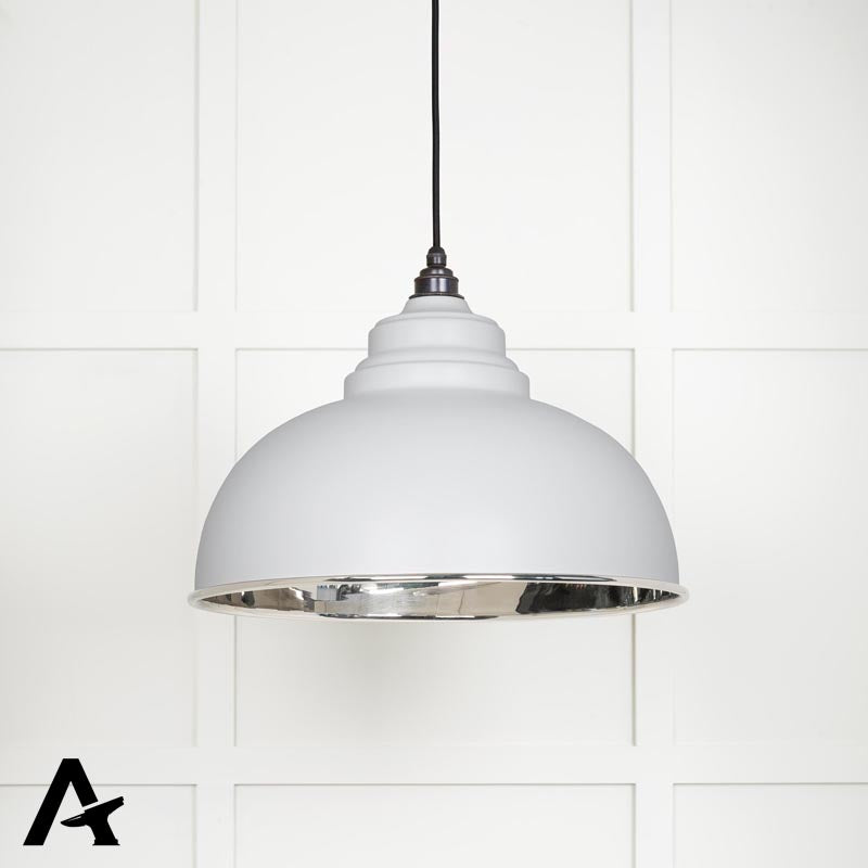 HARBORNE PENDANT SMOOTH 400x270 PNP/FLOCK by MARCHES (ANVIL) ARCHITECTURAL HARDWARE