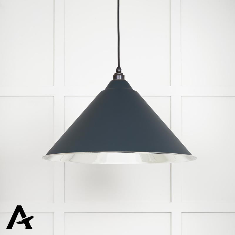 HOCKLEY PENDANT SMOOTH 510x290 PNP/SOOT - 49506SO by MARCHES (ANVIL) ARCHITECTURAL HARDWARE