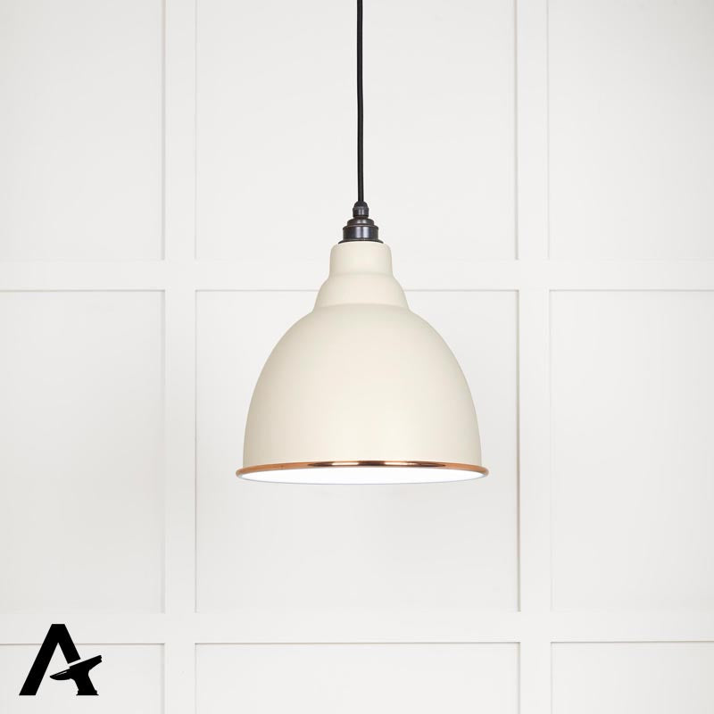 BRINDLEY PENDANT GLOSS 260x270 WHI/TEASEL by MARCHES (ANVIL) ARCHITECTURAL HARDWARE