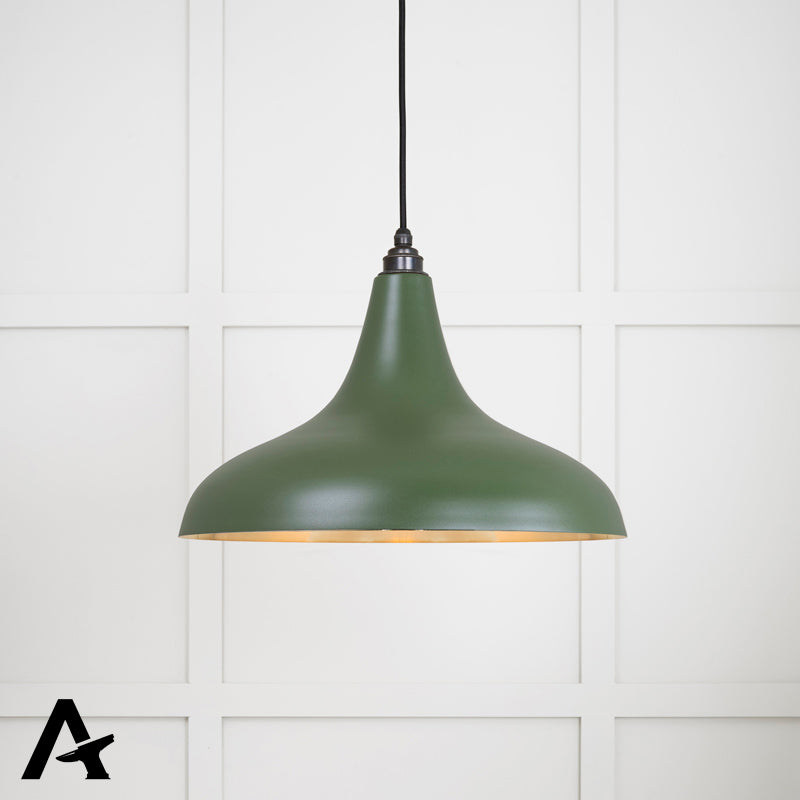 FRANKLEY PENDANT SMOOTH 412x240 BRS/HEATH by MARCHES (ANVIL) ARCHITECTURAL HARDWARE