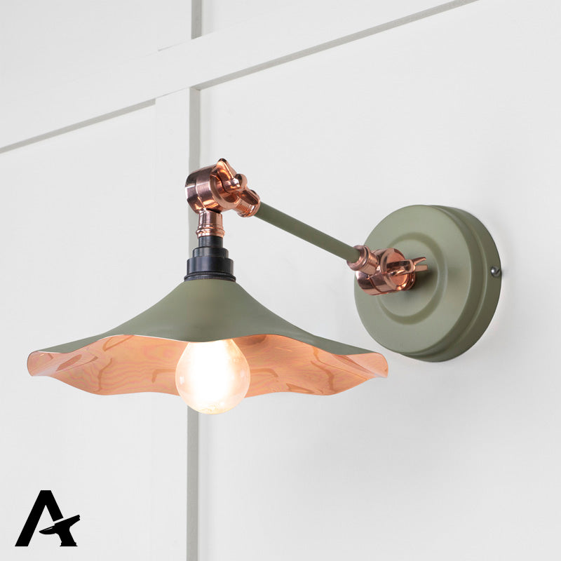 FLORA WALL LIGHT SMOOTH 217x063 COP/TUMP by MARCHES (ANVIL) ARCHITECTURAL HARDWARE
