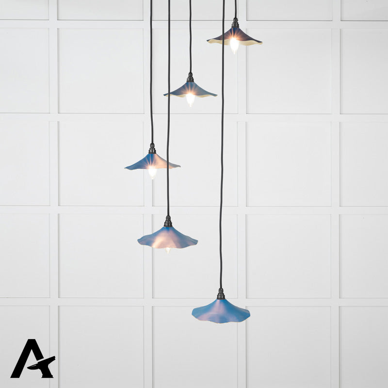 FLORA CLUSTER PENDANT SMOOTH 217x063 BRS/UPSTREAM by MARCHES (ANVIL) ARCHITECTURAL HARDWARE