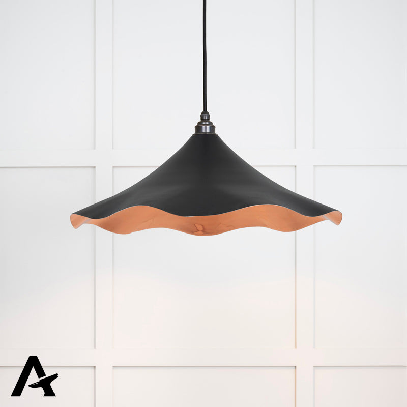 FLORA PENDANT SMOOTH 500x146 COP/ELAN BLK by MARCHES (ANVIL) ARCHITECTURAL HARDWARE