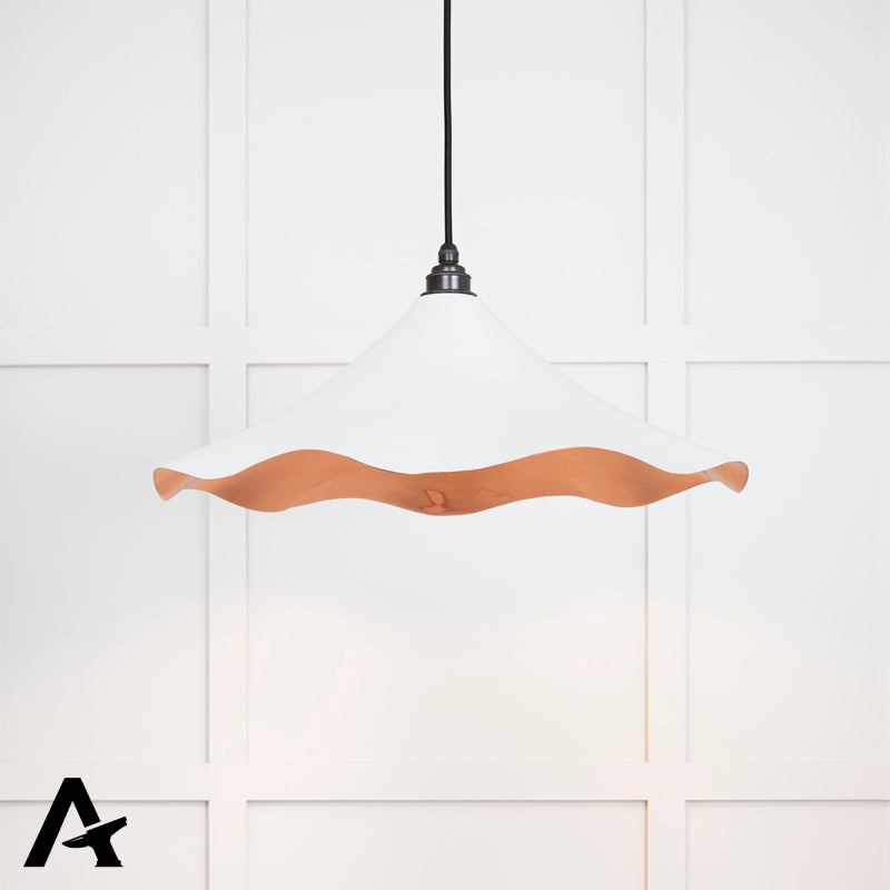 FLORA PENDANT SMOOTH 500x146 COP/FLOCK by MARCHES (ANVIL) ARCHITECTURAL HARDWARE