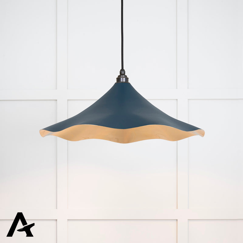 FLORA PENDANT SMOOTH 500x146 BRS/DUSK - 49731SDU by MARCHES (ANVIL) ARCHITECTURAL HARDWARE