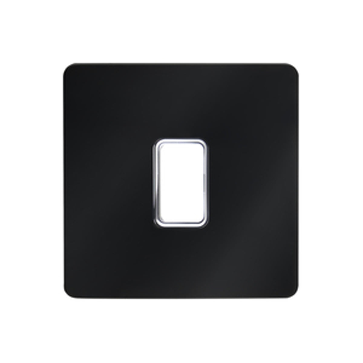 KINETIC DECORATIVE SWITCH ON/OFF IP20 1G BLK/WHI