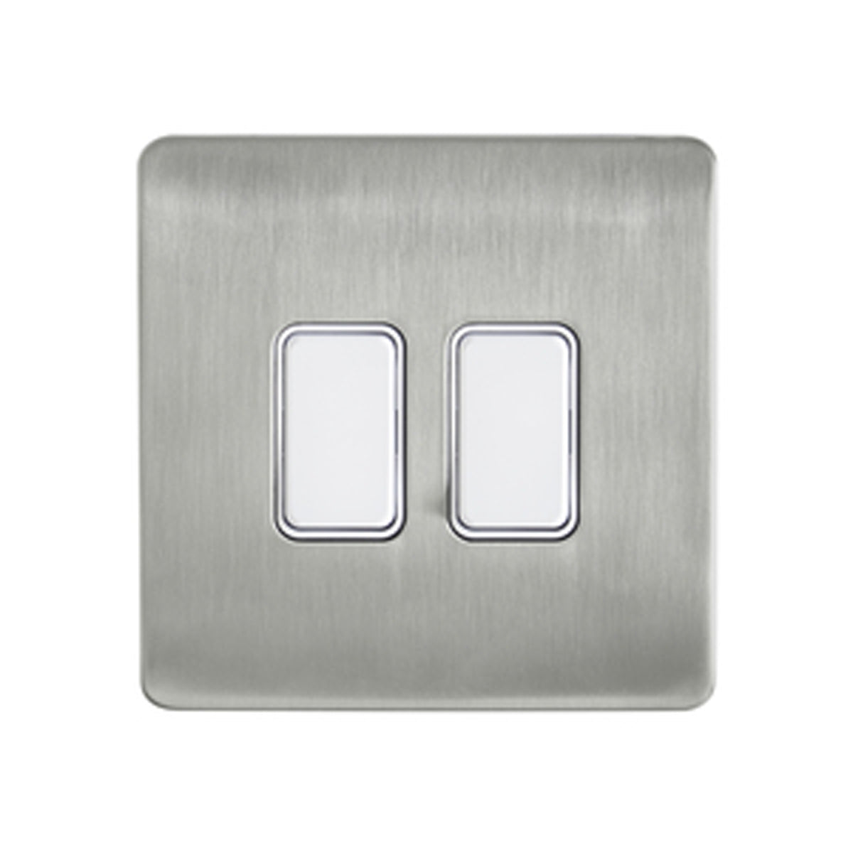 KINETIC DECORATIVE SWITCH ON/OFF IP20 2G SNP/WHI