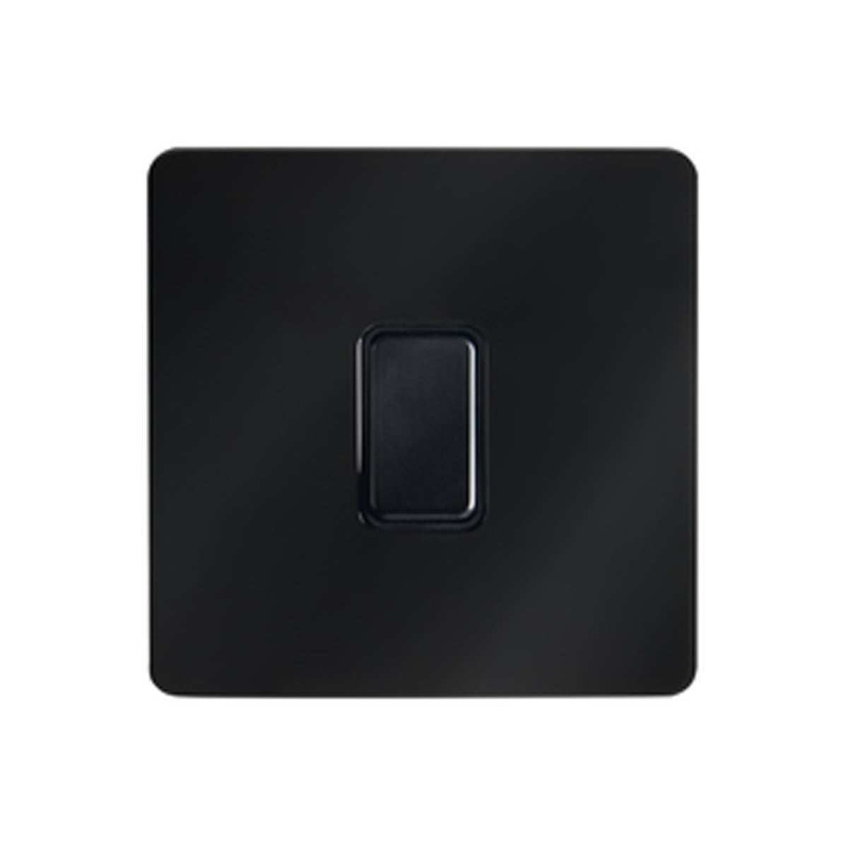 KINETIC DECORATIVE SWITCH DIMMABLE IP20 1G BLK/BLK