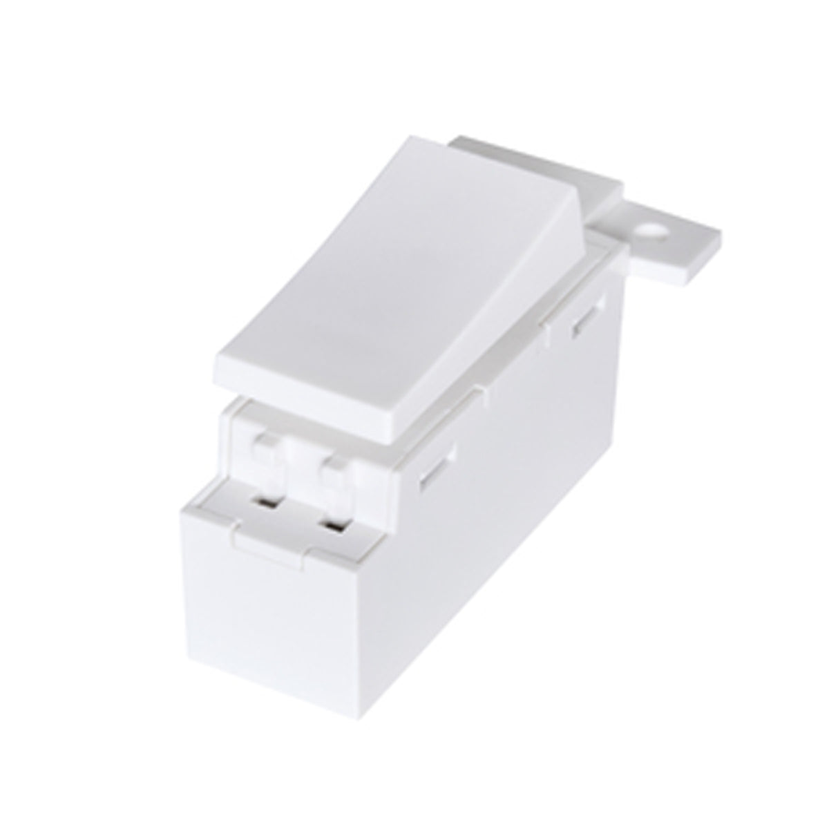 KINETIC MINI GRID SWITCH IP20 1G DIMMING WHI