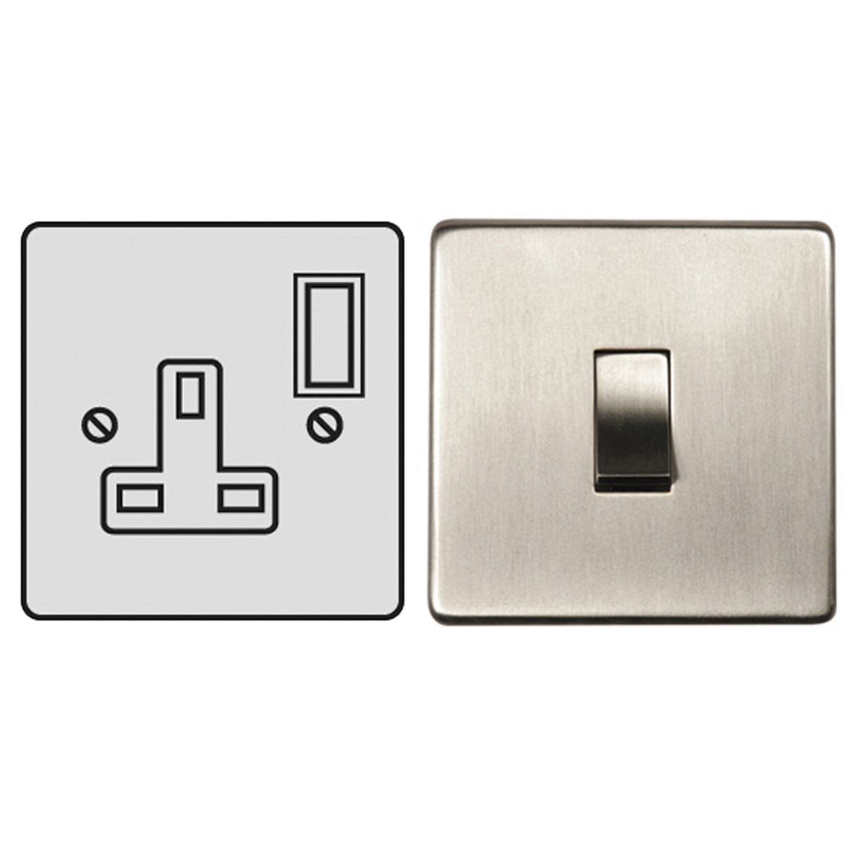 STR S/SOCKET 13A SNG SNP/WHI by M MARCUS LTD