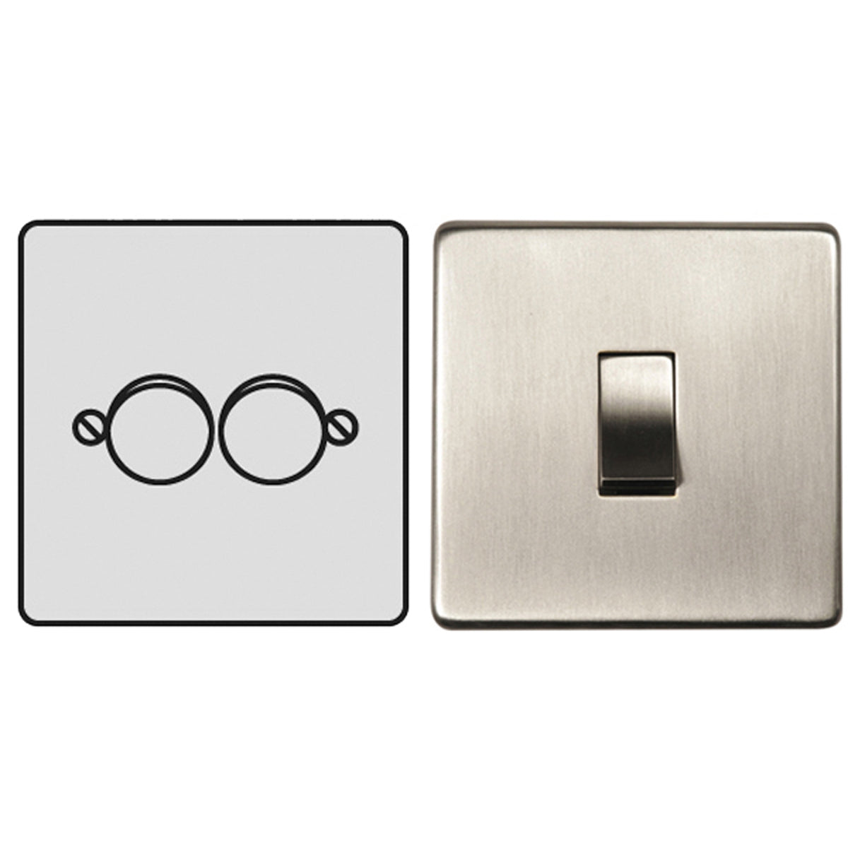 STR DIM/SWITCH LV 2G 400VA SNP by M MARCUS LTD