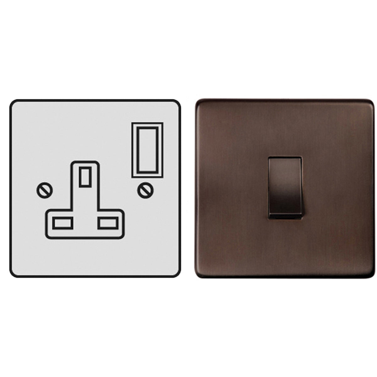 STR S/SOCKET 13A SNG BRZ/BLK – LFM1074A