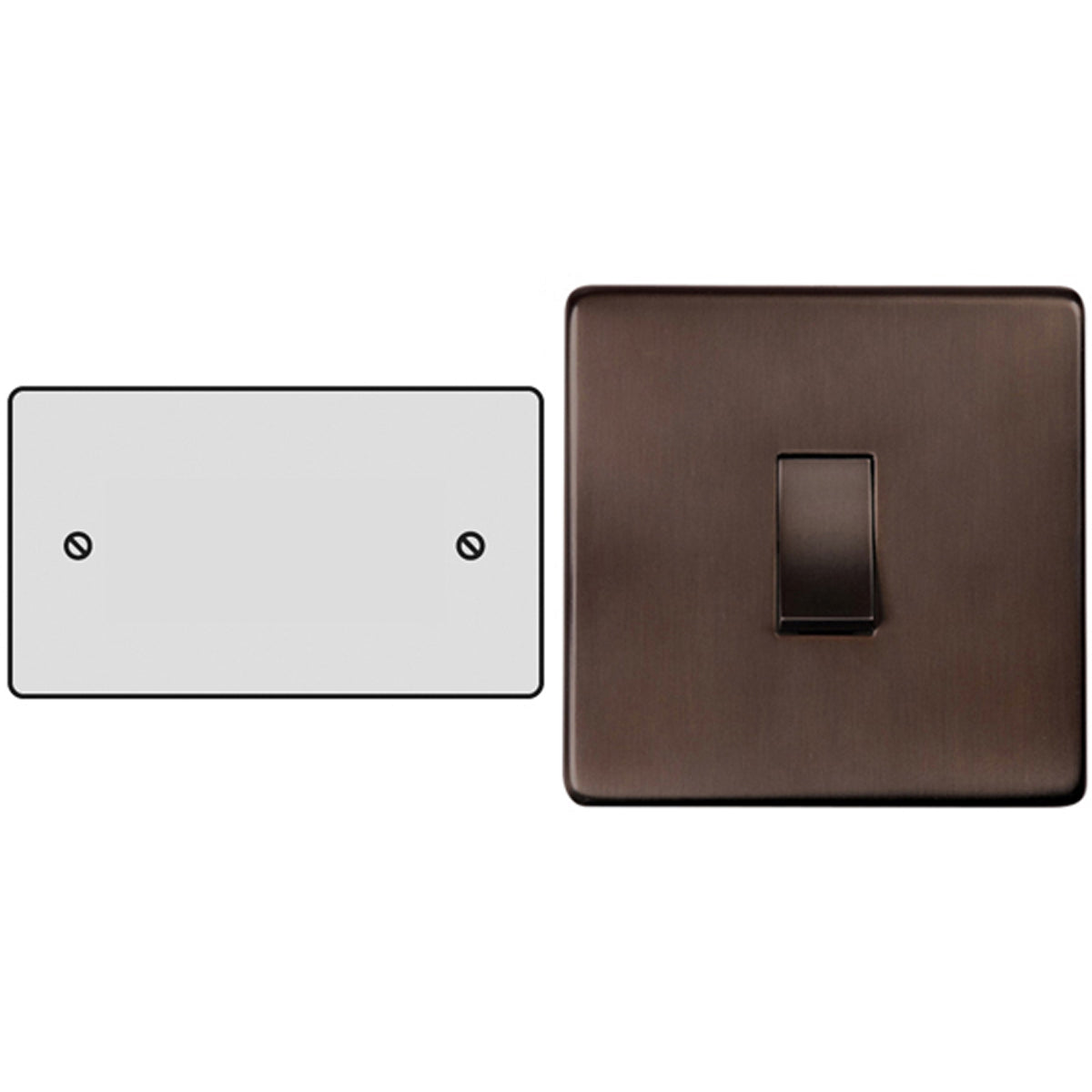STR BLANKING PLATE DBL BRZ – LFM1087B