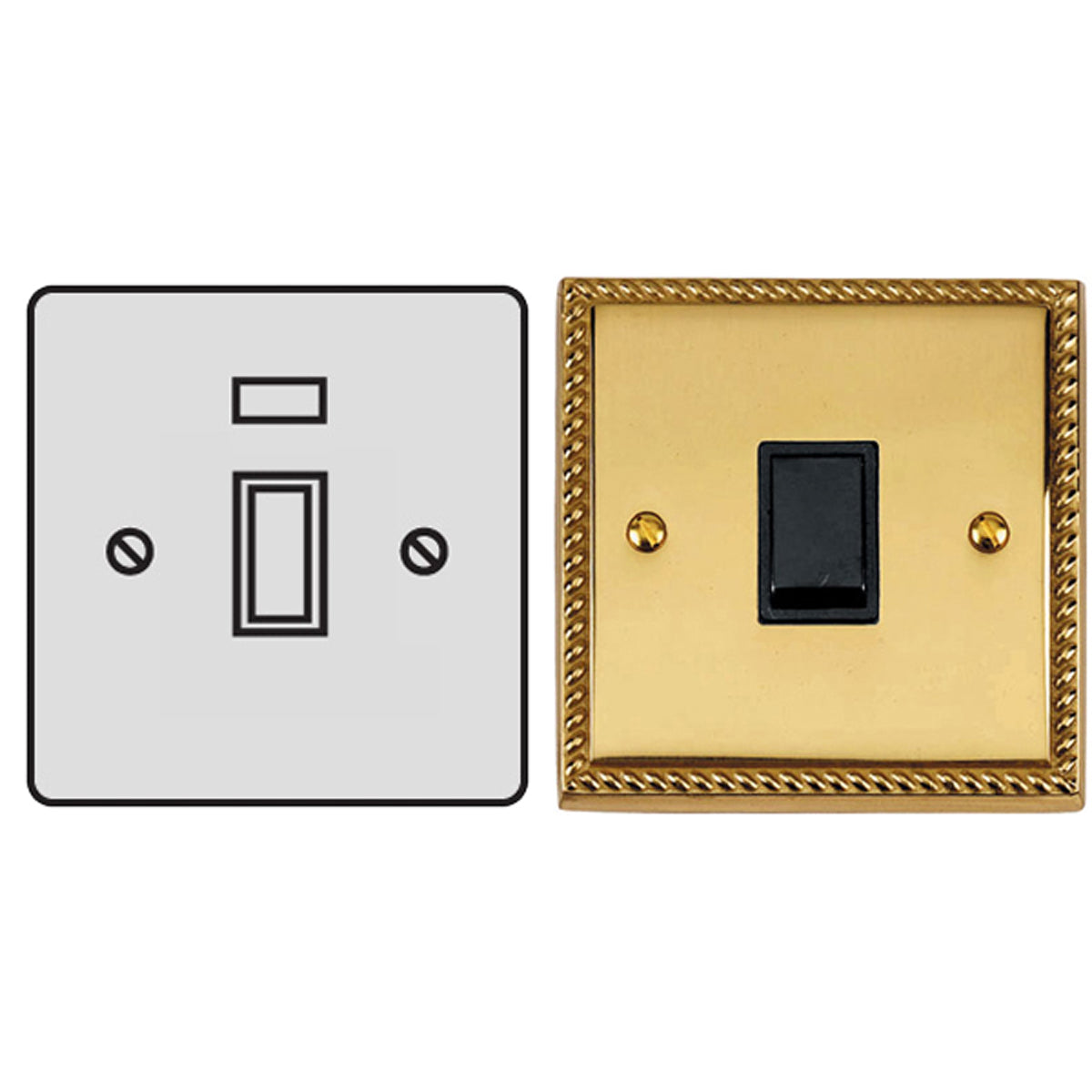 CON D/POLE SWITCH 20A GEO/N WHI by M MARCUS LTD