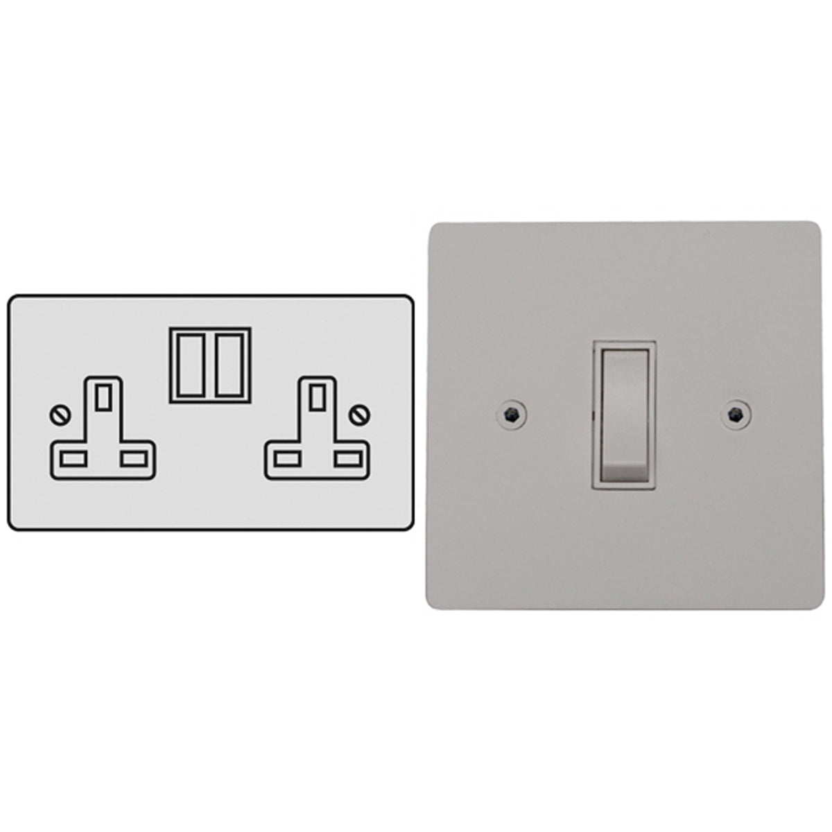 PRF S/SOCKET 13A DBL WHI