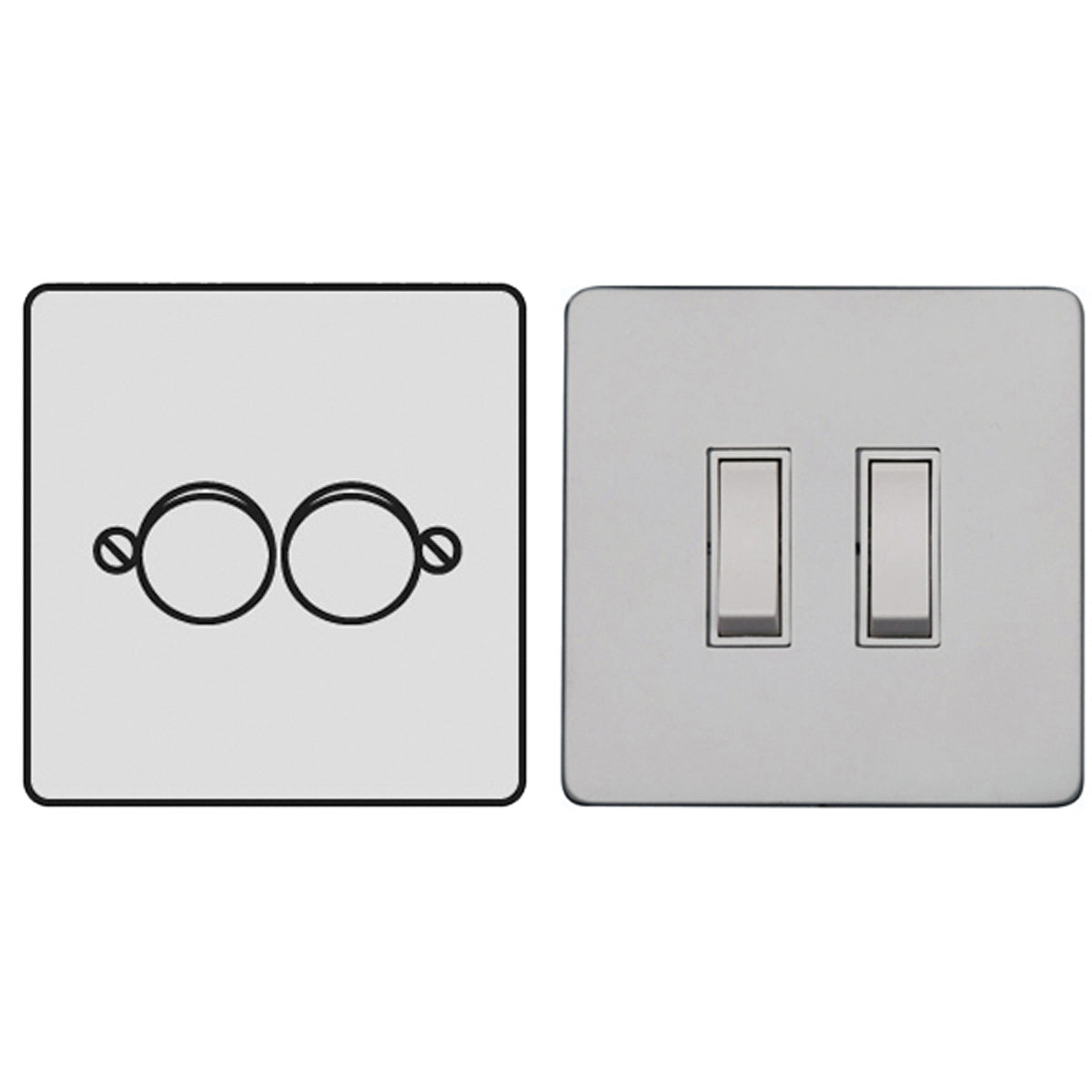 PRS DIM/SWITCH LV 2G 250VA WHI – LFM1120C