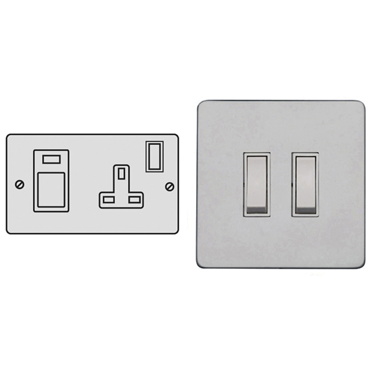 PRS SWITCH 45A COOKER 13A WHI – LFM1126B
