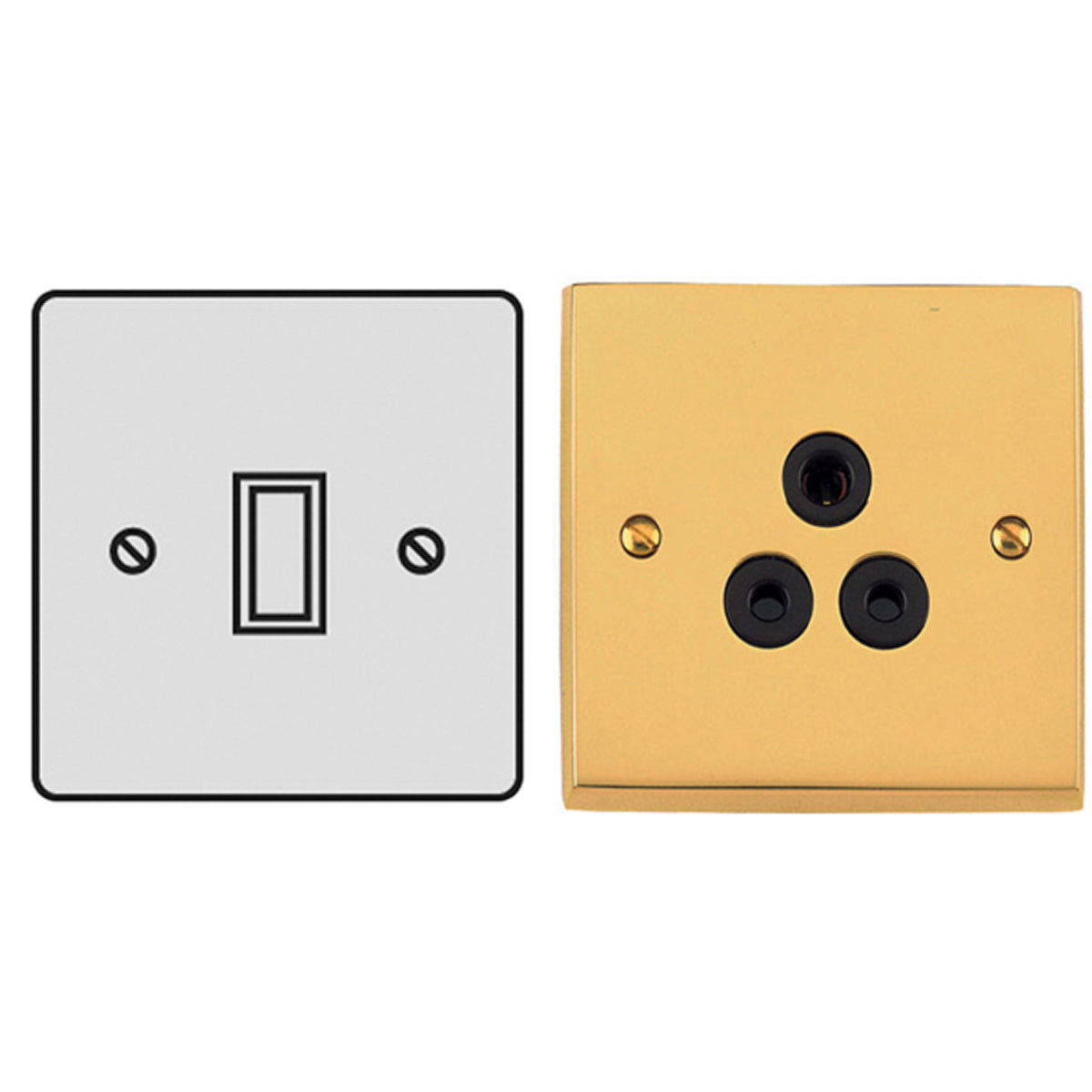 CON R/SWITCH 6A 1G INT VIC/BLK by M MARCUS LTD